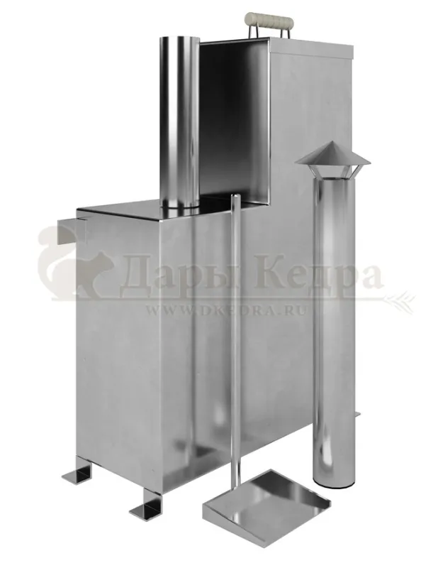 Печь погружная для купели фурако с дровяным отоплением